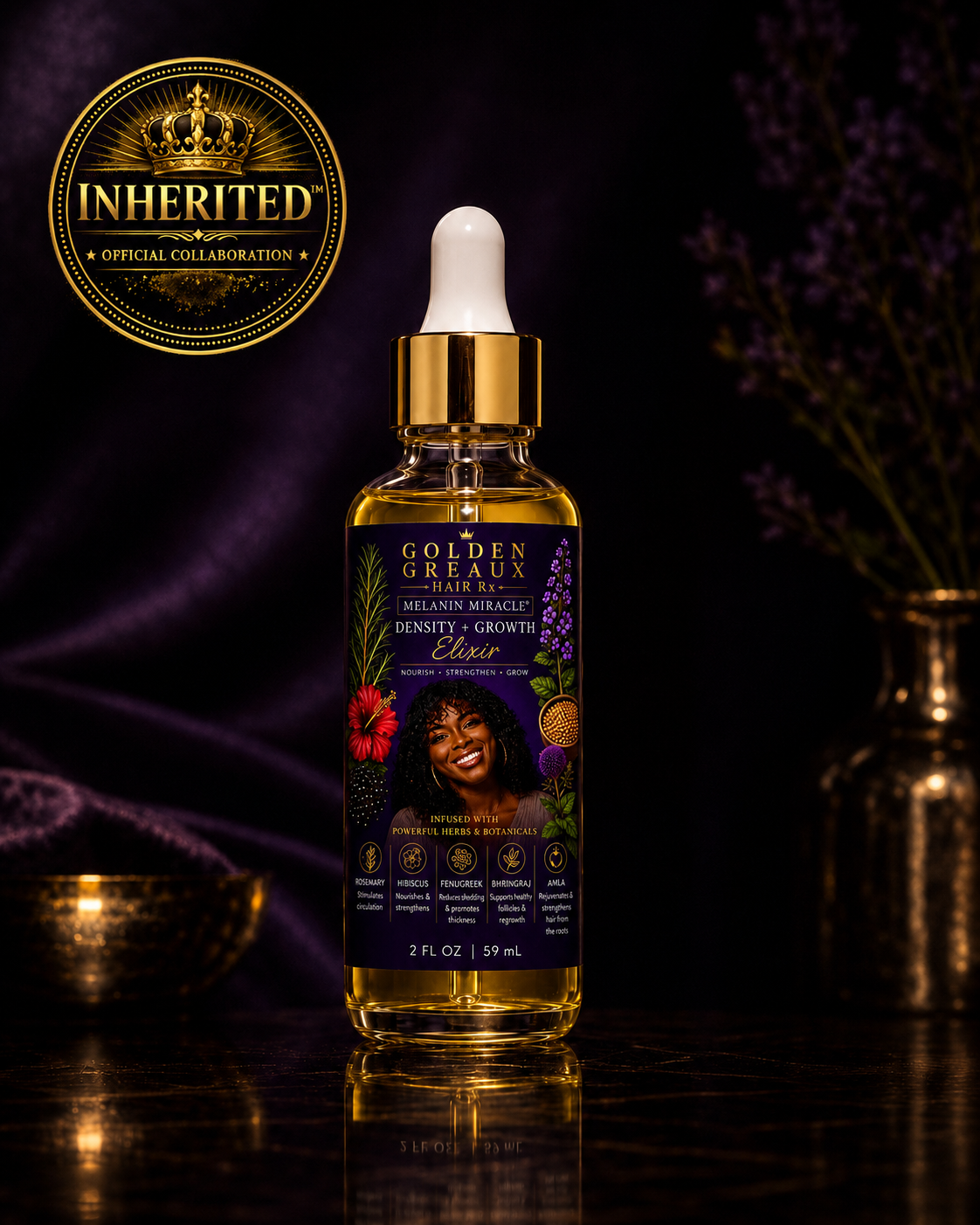 Melanin Miracle™
Hair Density & Growth Elixir