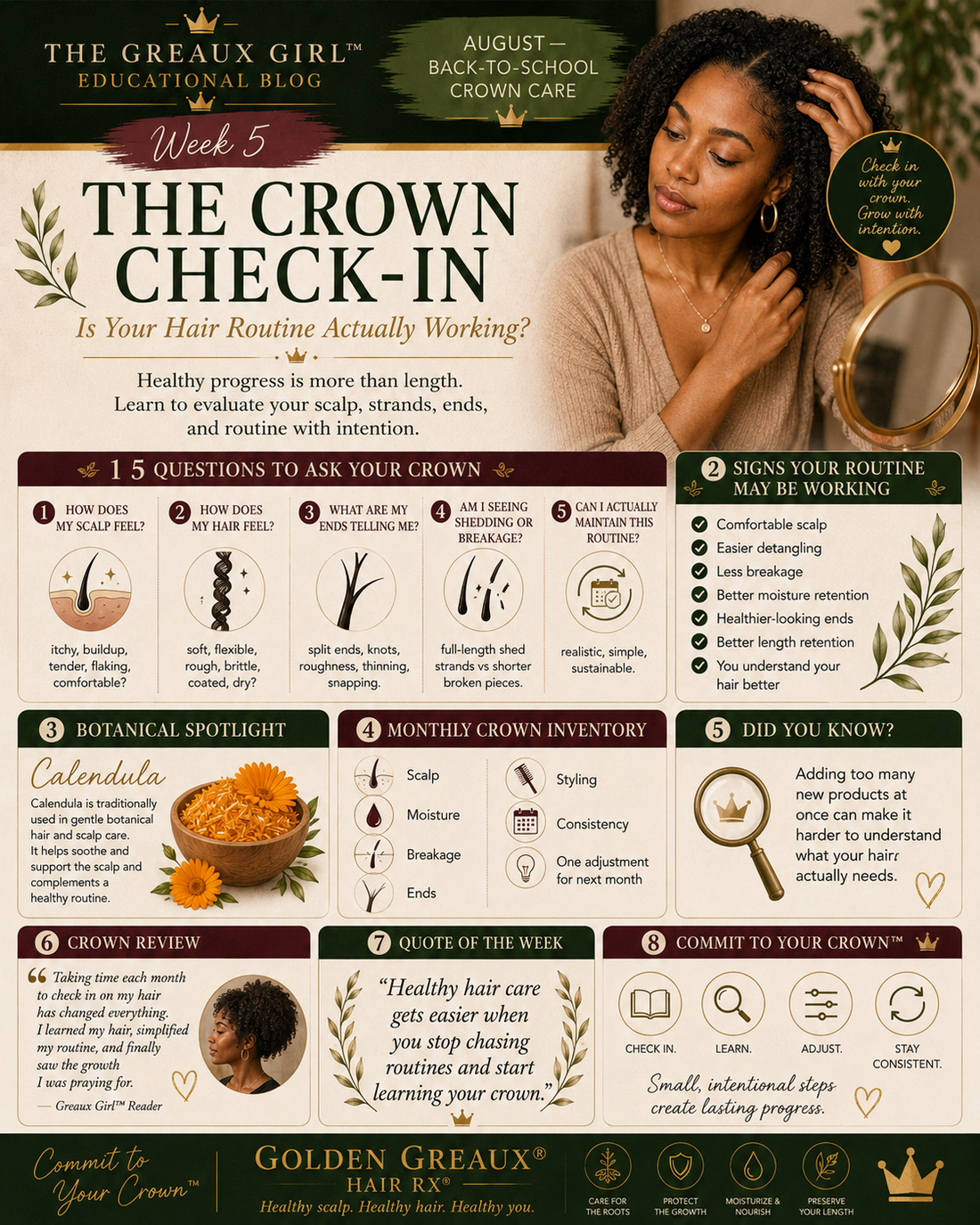 The Crown Check-In — Is Your Hair Routine Actually Working?