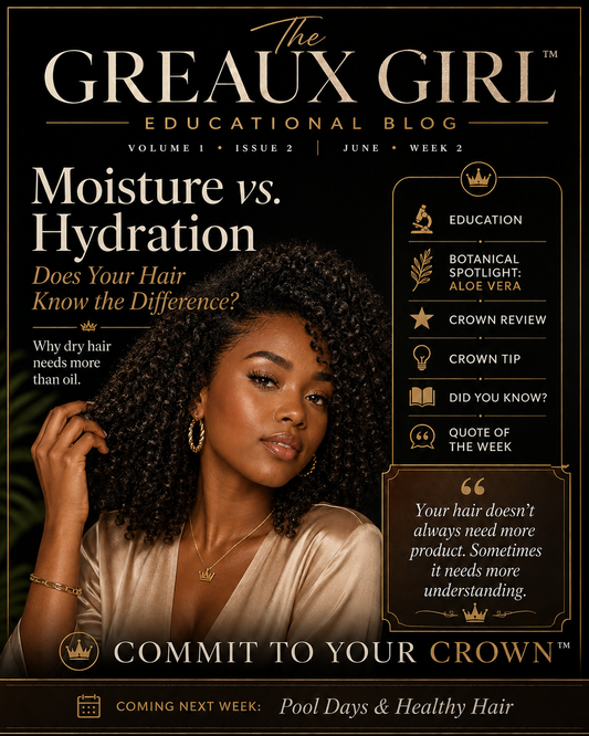 Moisture vs. Hydration: Does Your Hair Know the Difference?