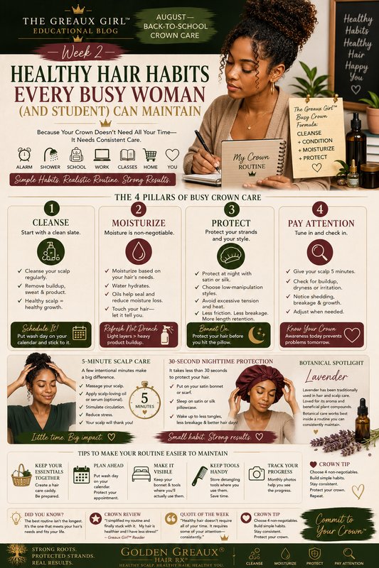 Healthy Hair Habits Every Busy Woman (and Student) Can Maintain