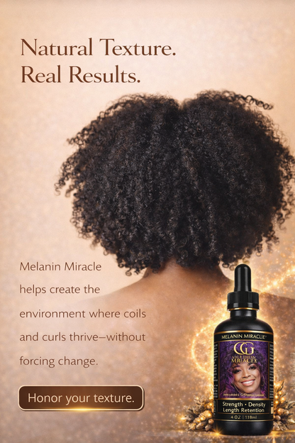Melanin Miracle— Luxury Botanical Hair Density and Growth Elixir