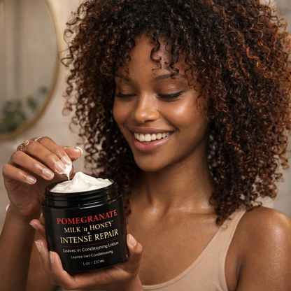 Pomegranate Milk ‘n Honey™
 Intense Repair Leave-in Hair Lotion