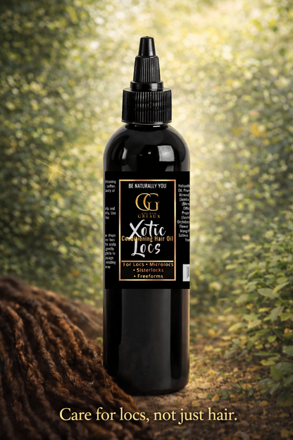Xotic Locs™ — Conditioning Hair Oil
For Locs | Sisterlocks | Freeforms | Microlocs