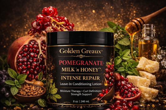 Pomegranate Milk ‘n Honey™
 Intense Repair Leave-in Hair Lotion