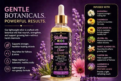 Blossom Kids— Hair Growth Elixir | For Ages 7–12