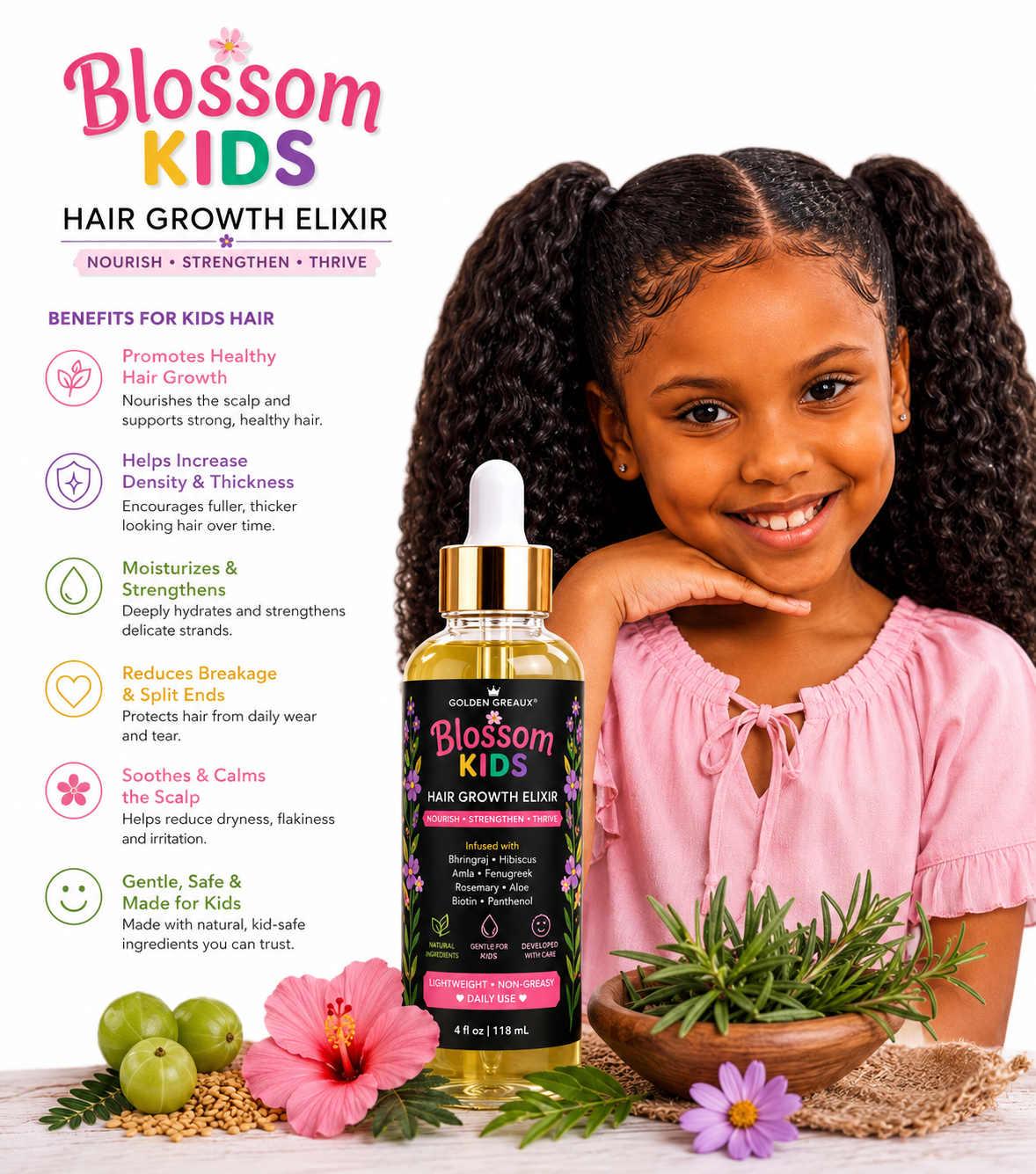 Blossom Kids— Hair Growth Elixir