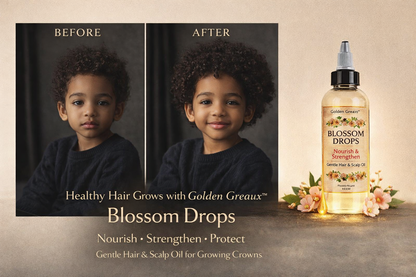 Blossom Drops— Nourish & Strengthen Kids Hair Oil | For Ages 2-6