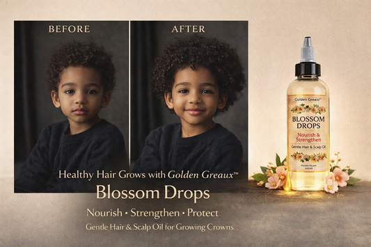 Blossom Drops— Nourish & Strengthen Kids Hair Oil | For Ages 2-6