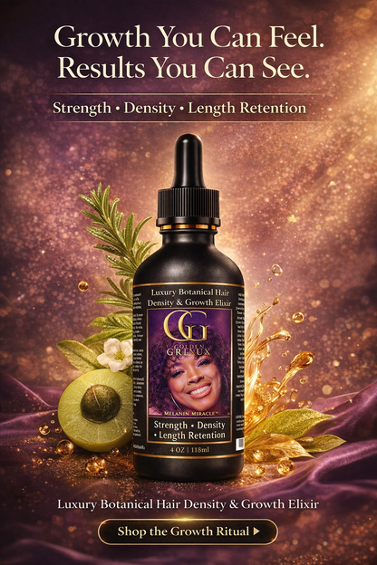 Melanin Miracle— Luxury Botanical Hair Density and Growth Elixir