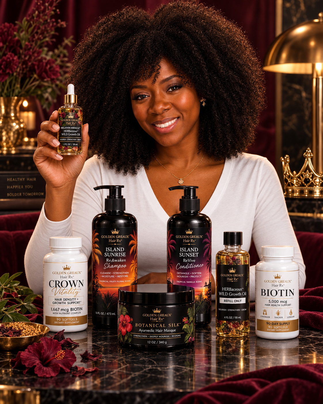 Melanin Miracle’s HERBaceous™ WILD Growth System
