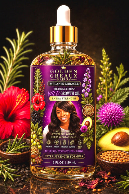 Melanin Miracle™ HERBaceous WILD Growth Oil — small
