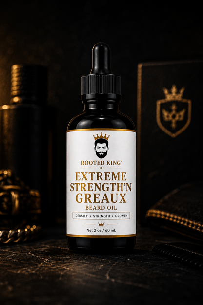Rooted King Extreme Strength ‘n Greaux Beard Oil