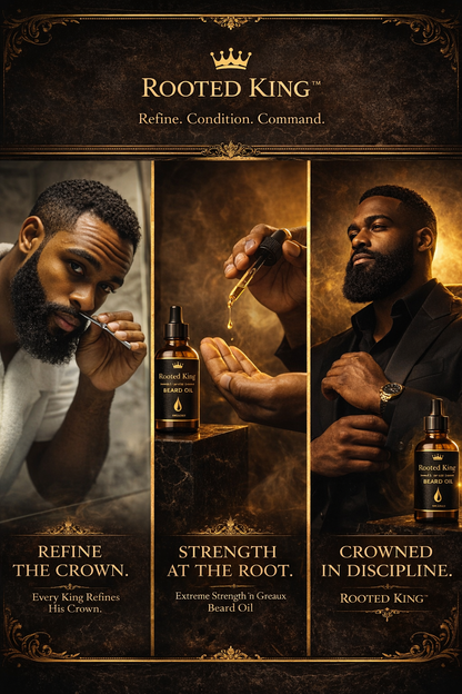 Rooted King Extreme Strength ‘n Greaux Beard Oil