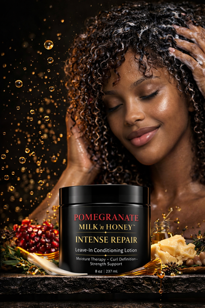 Pomegranate Milk ‘n Honey™
 Intense Repair Leave-in Hair Lotion
