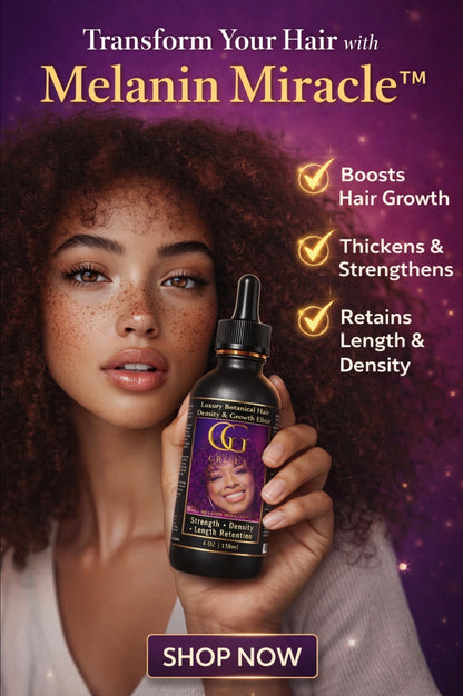 Melanin Miracle— Luxury Botanical Hair Density and Growth Elixir