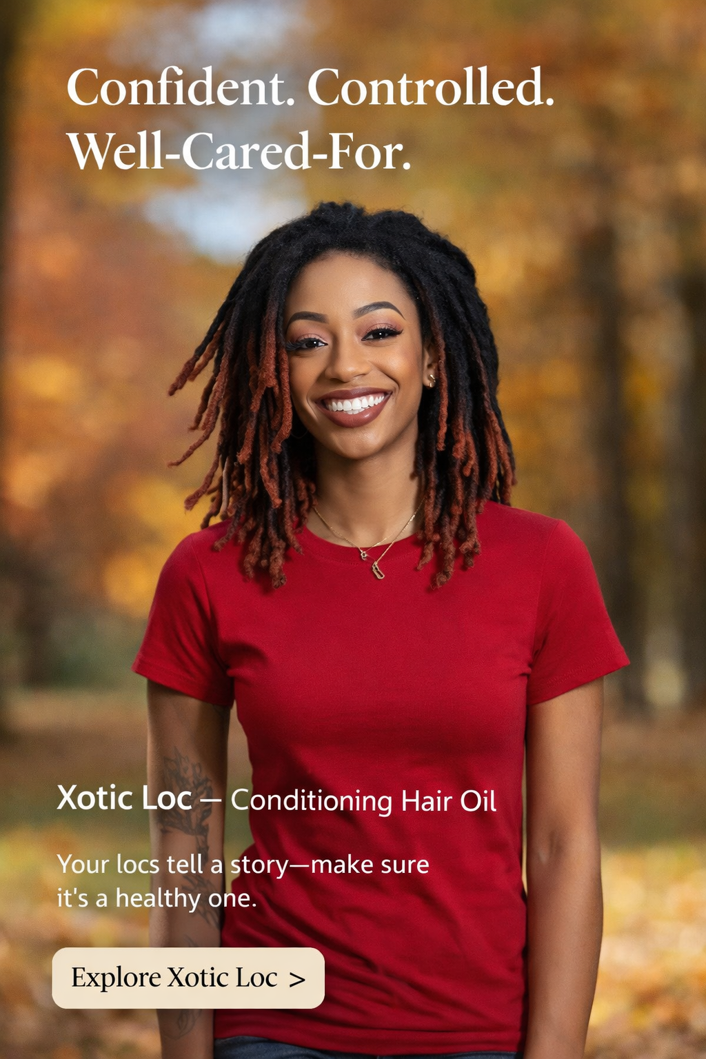Xotic Locs™ — Conditioning Hair Oil
For Locs | Sisterlocks | Freeforms | Microlocs