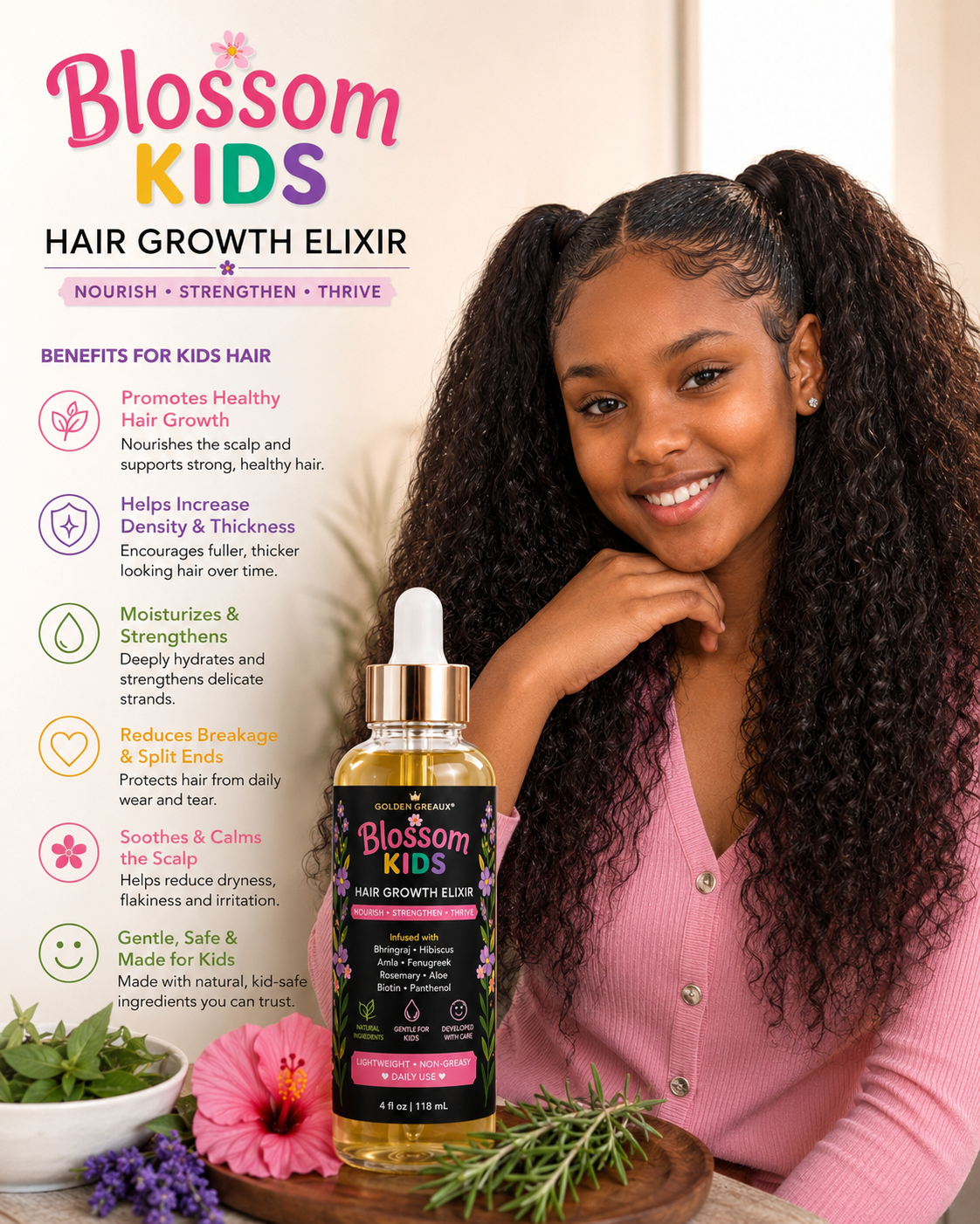 Blossom Kids— Hair Growth Elixir