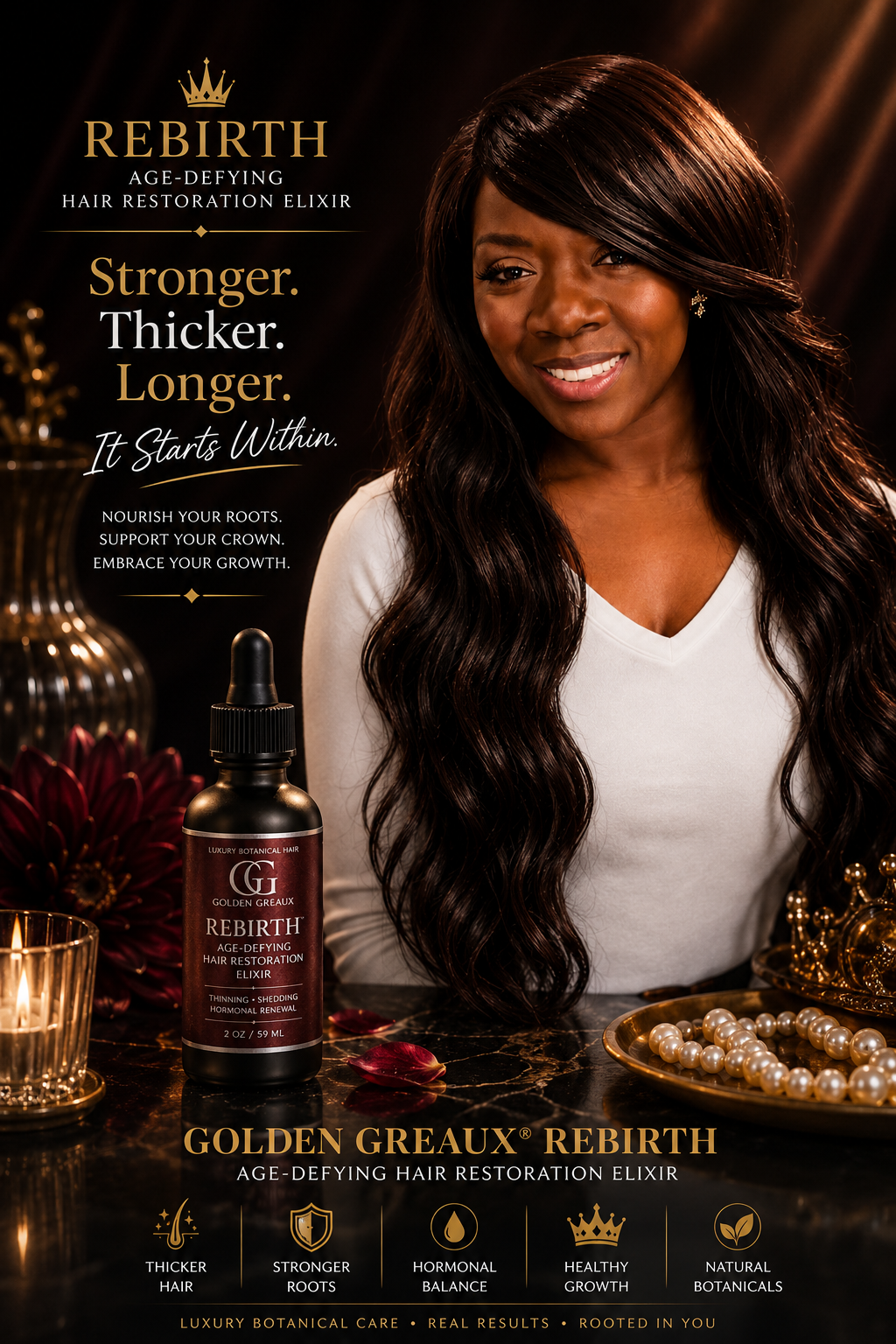 REBIRTH™
Hair Oil Treatment for Women 40+