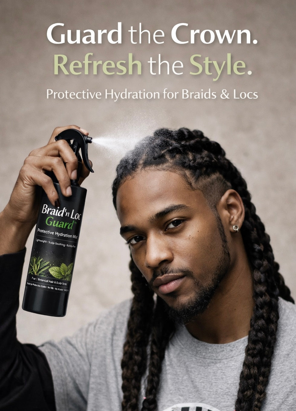 Braid ‘n Loc Guard™ Protective Hydration Mist