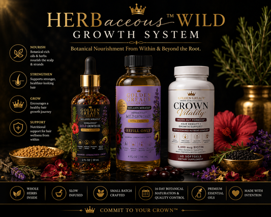 Melanin Miracle’s HERBaceous™ WILD Growth System